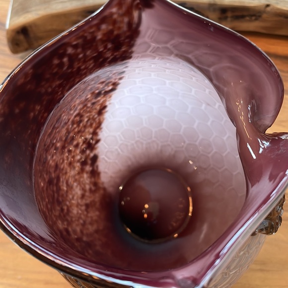 ****SOLD**SOLD******🌸GORGEOUS Murano Glass Owl Vase - Picture 9 of 13